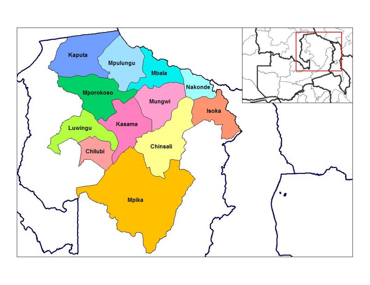 Harta northern province, Zambia