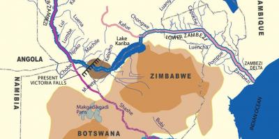 Harta geologică a zambi