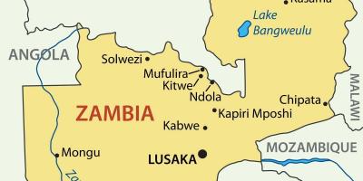 Harta kitwe, Zambia